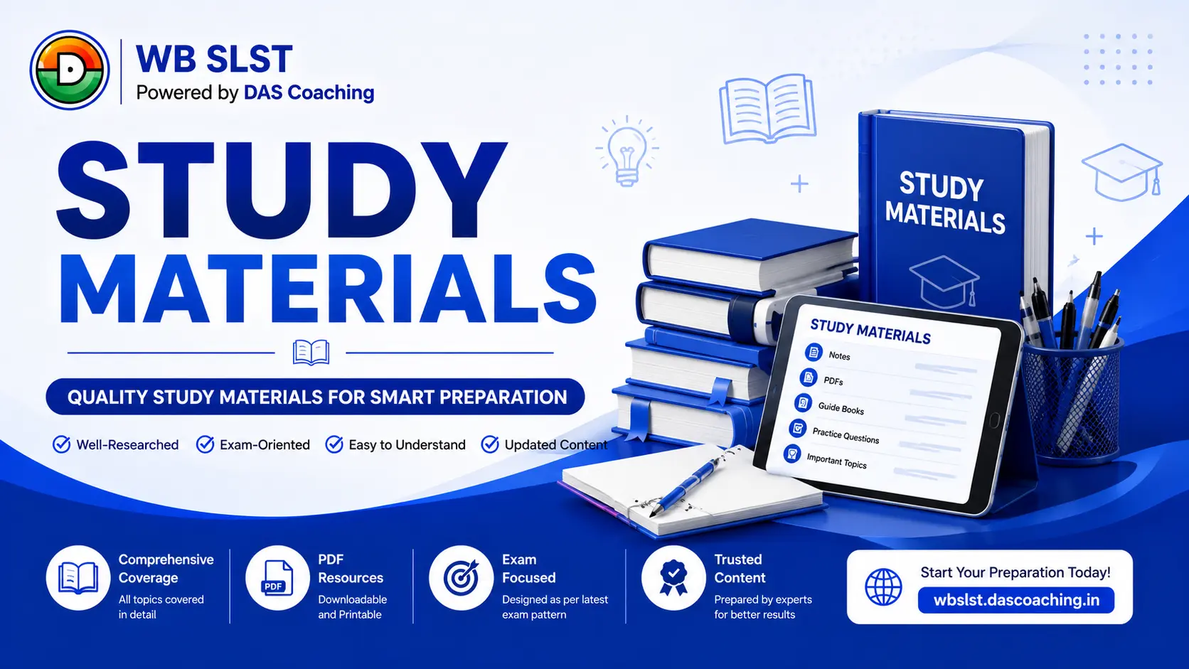 WB SLST Study Materials